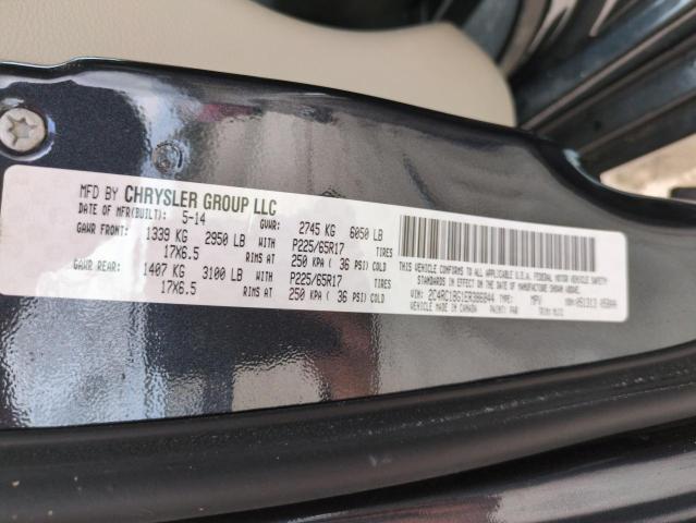 Photo 14 from auction – 2014 CHRYSLER TOWN & COU with VIN 2C4RC1BG1ER386844