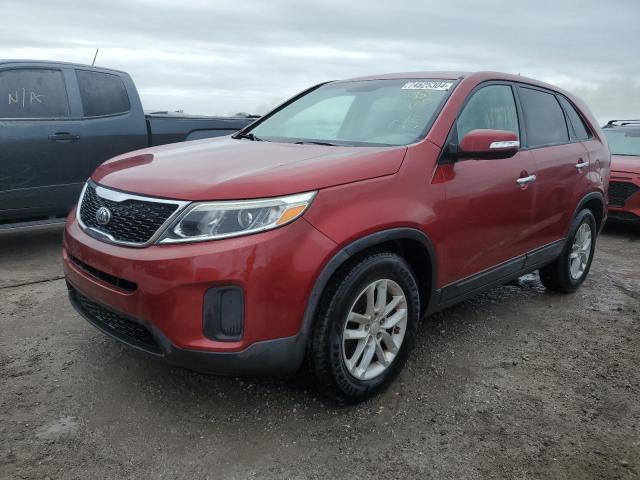 KIA SORENTO LX 2014 with VIN 5XYKT3A62EG540665 - Photo from auction