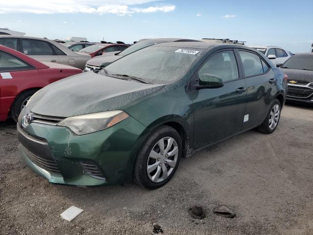 TOYOTA COROLLA L 2015 with VIN 2T1BURHE9FC308042 - Photo from auction