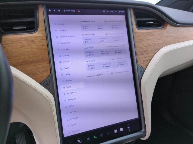 Photo 9 from auction – 2020 TESLA MODEL X with VIN 5YJXCBE24LF214006