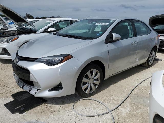 TOYOTA COROLLA L 2018 with VIN 5YFBURHE1JP739872 - Photo from auction