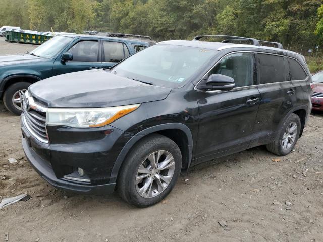 TOYOTA HIGHLANDER 2015 with VIN 5TDJKRFH5FS109396 - Photo from auction