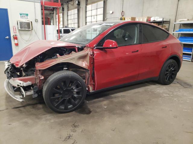 TESLA MODEL Y 2022 with VIN 7SAYGDEEXNA018475 - Photo from auction