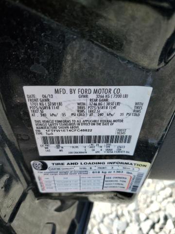 Photo 14 from auction – 2012 FORD F150 SUPER with VIN 1FTFW1ET4CFC48822