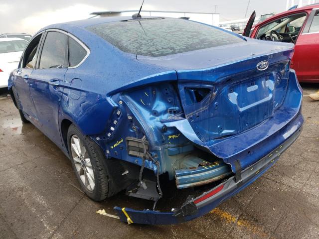 Photo 2 from auction – 2017 FORD FUSION SE with VIN 3FA6P0HD3HR103816