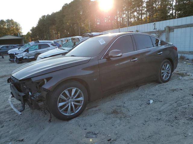 INFINITI Q50 BASE 2014 with VIN JN1BV7AR1EM681854 - Photo from auction