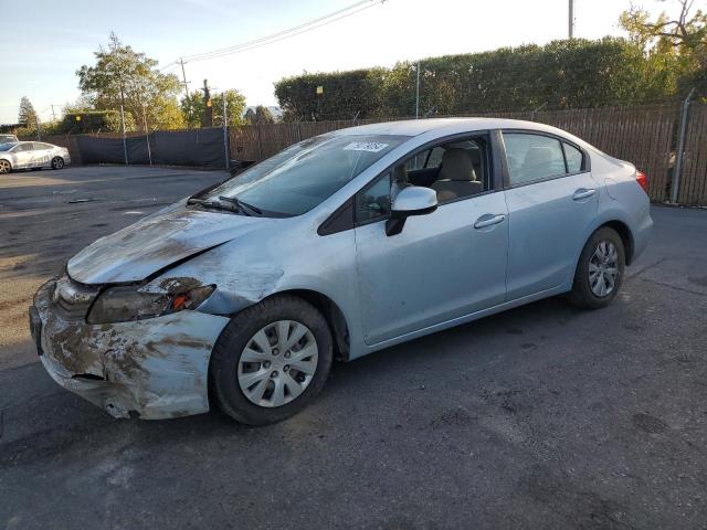 HONDA CIVIC LX 2012 with VIN 19XFB2F5XCE359547 - Photo from auction