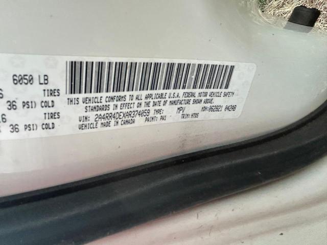 Photo 10 from auction – 2010 CHRYSLER TOWN & COU with VIN 2A4RR4DEXAR374059
