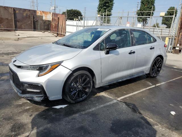 TOYOTA COROLLA SE 2022 with VIN 5YFS4MCE4NP123230 - Photo from auction
