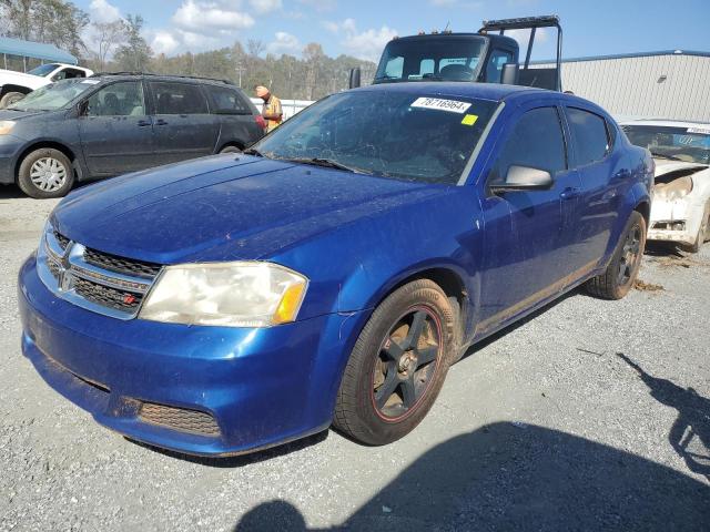 DODGE AVENGER SE 2013 with VIN 1C3CDZAB5DN752408 - Photo from auction