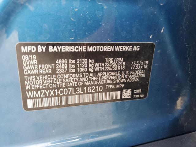 Photo 14 from auction – 2020 MINI COOPER S C with VIN WMZYX1C07L3L16210