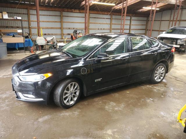 FORD FUSION SE 2017 with VIN 3FA6P0PU6HR345419 - Photo from auction