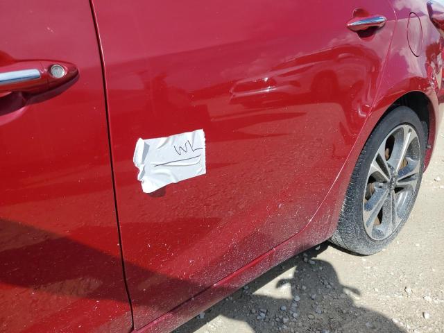 Photo 12 from auction – 2016 KIA FORTE EX with VIN KNAFX4A86G5552386