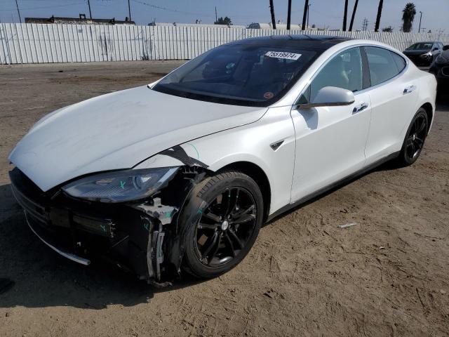TESLA MODEL S 2013 with VIN 5YJSA1DGXDFP03650 - Photo from auction