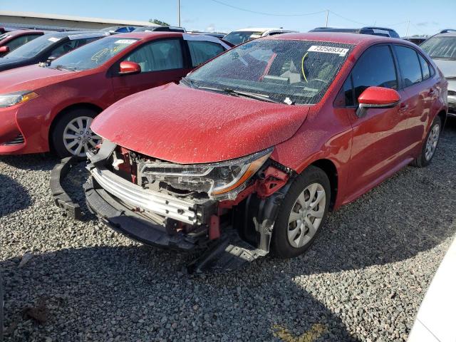 TOYOTA COROLLA LE 2021 with VIN JTDEPMAE4MJ174608 - Photo from auction
