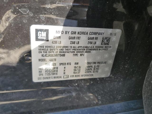 Photo 14 from auction – 2019 BUICK ENCORE PRE with VIN KL4CJASB2KB770488