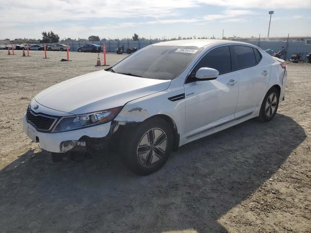 KIA OPTIMA HYB 2013 with VIN KNAGM4AD2D5061996 - Photo from auction