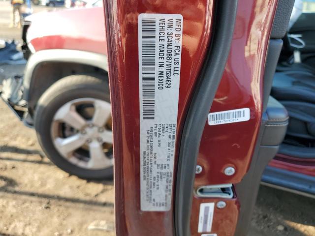 Photo 14 from auction – 2021 JEEP COMPASS LA with VIN 3C4NJDBB7MT534629