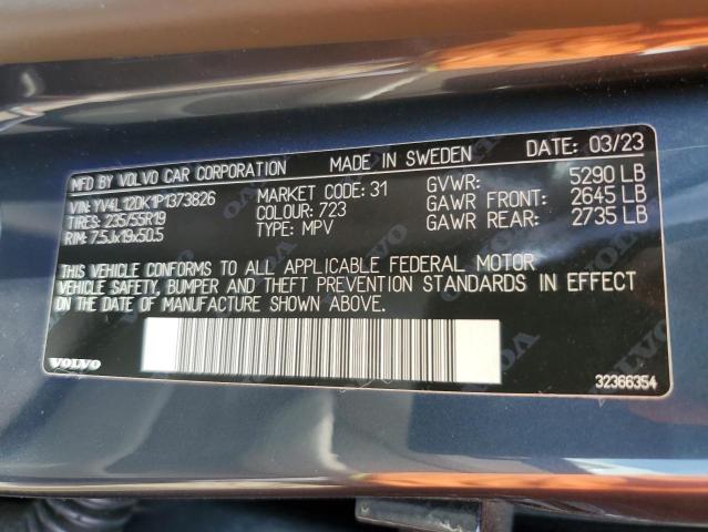 Photo 14 from auction – 2023 VOLVO XC60 CORE with VIN YV4L12DK1P1373826