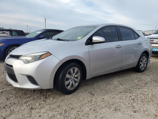 TOYOTA COROLLA L 2015 with VIN 2T1BURHE1FC322338 - Photo from auction