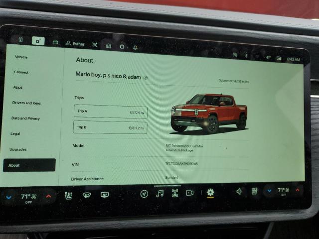 Photo 9 from auction – 2024 RIVIAN R1T ADVENT with VIN 7FCTGCAAXRN030165