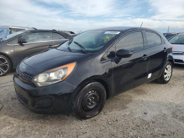 KIA RIO LX 2013 with VIN KNADM5A38D6100648 - Photo from auction