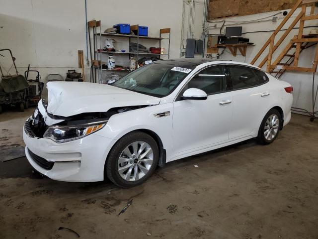 KIA OPTIMA EX 2016 with VIN 5XXGU4L31GG061804 - Photo from auction