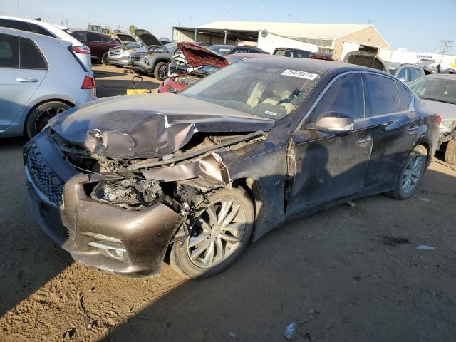 INFINITI Q50 BASE 2014 with VIN JN1BV7AR6EM684149 - Photo from auction