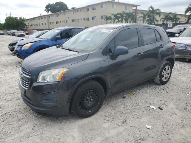 CHEVROLET TRAX LS 2016 with VIN 3GNCJKSB4GL253489 - Photo from auction