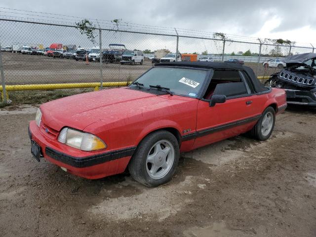 FORD MUSTANG LX 1992 with VIN 1FACP44E7NF123746 - Photo from auction