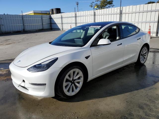TESLA MODEL 3 2022 с VIN 5YJ3E1EA5NF143265 - Снимка от търг