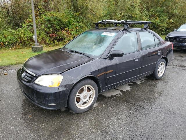 Photo 1 from auction – 2001 HONDA CIVIC LX with VIN 2HGES16581H549548