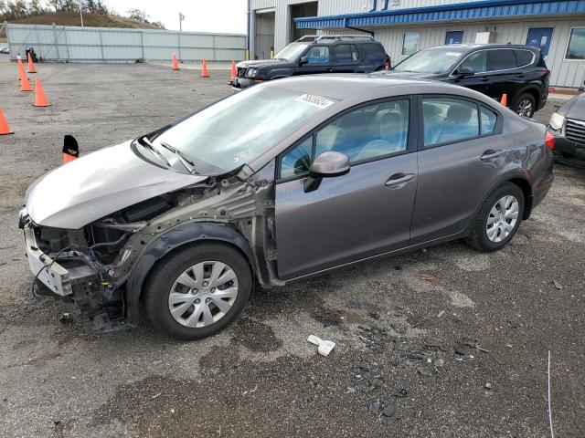 HONDA CIVIC LX 2012 with VIN 19XFB2F58CE100412 - Photo from auction