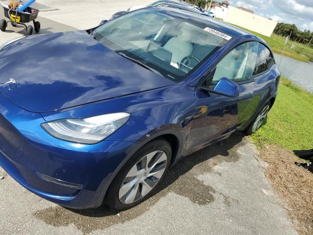 TESLA MODEL Y 2021 with VIN 5YJYGAEE7MF195367 - Photo from auction