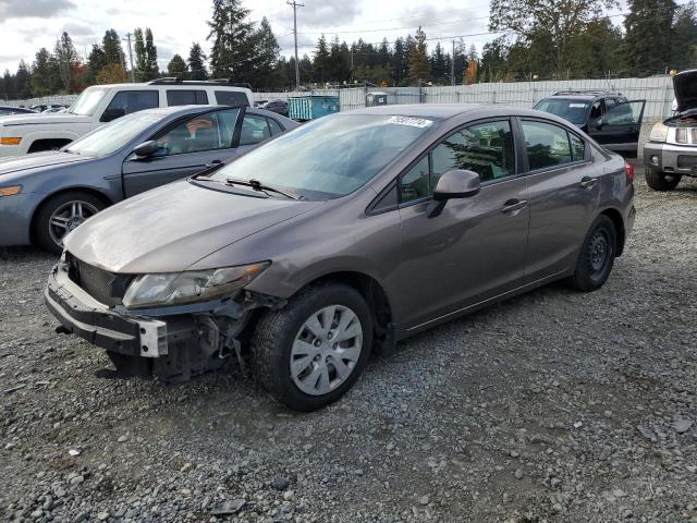 HONDA CIVIC LX 2012 مع رقم تعريف المركبة JHMFB2F57CS006145 - صورة من المزاد