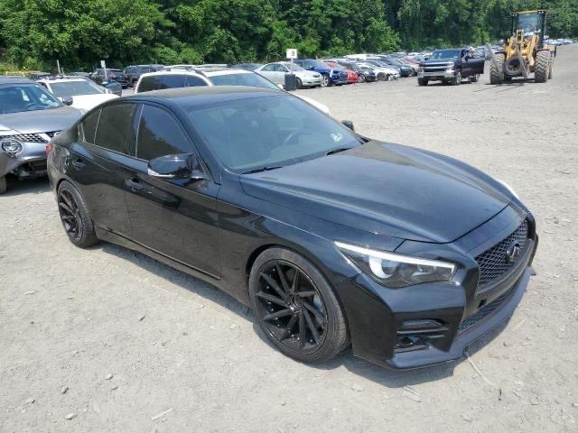 INFINITI Q50 PREMIU 2017 with VIN JN1EV7AR8HM837437 - Photo from auction