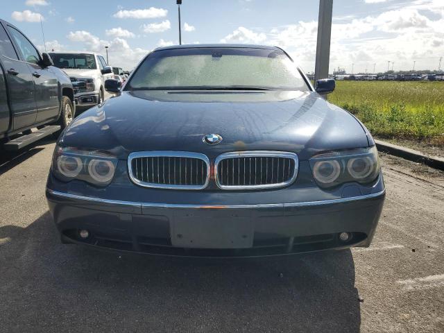Photo 5 from auction – 2005 BMW 760 LI with VIN WBAGN83545DK11401