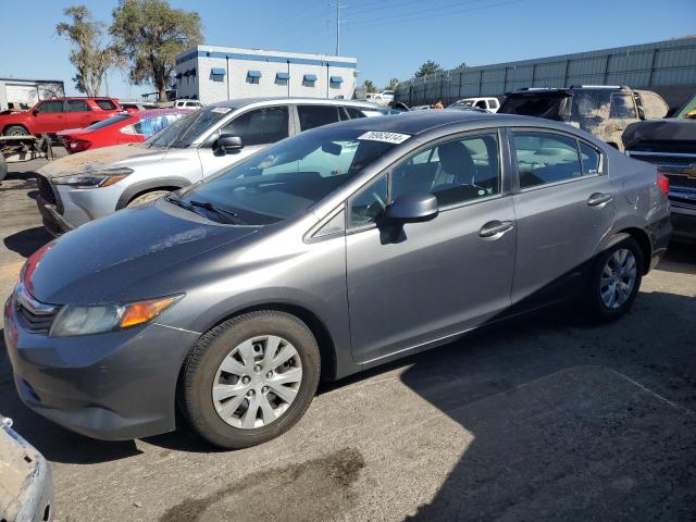 HONDA CIVIC LX 2012 with VIN 2HGFB2F50CH313733 - Photo from auction