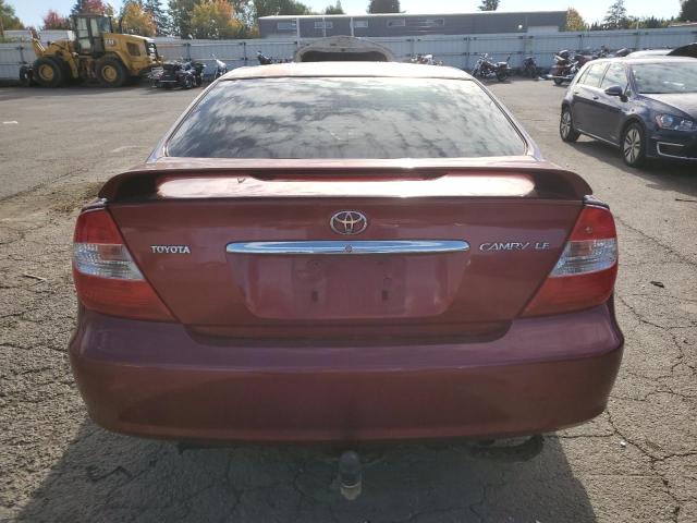 Photo 6 from auction – 2003 TOYOTA CAMRY LE with VIN JTDBE32K130148723