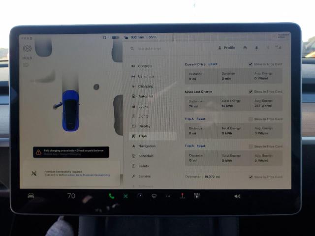 Photo 9 from auction – 2023 TESLA MODEL Y with VIN 7SAYGDEE9PA099715