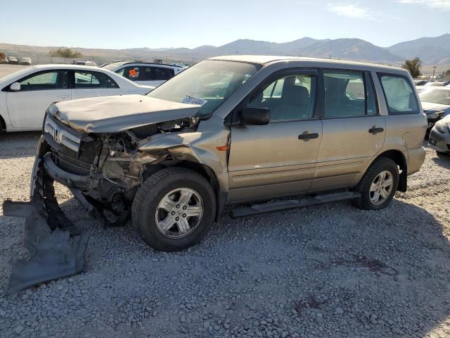 HONDA PILOT LX 2007 with VIN 5FNYF18147B025502 - Photo from auction