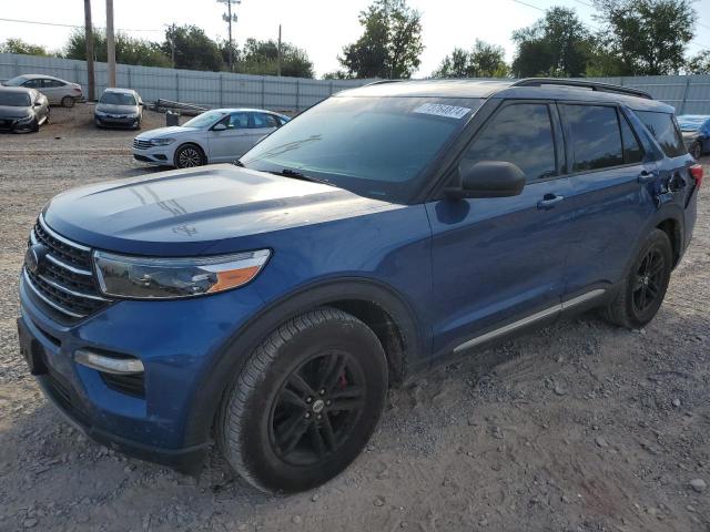 FORD EXPLORER X 2021 with VIN 1FMSK7DH9MGA60976 - Photo from auction