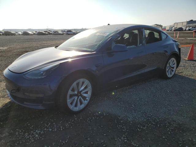 TESLA MODEL 3 2022 with VIN 5YJ3E1EA0NF143464 - Photo from auction