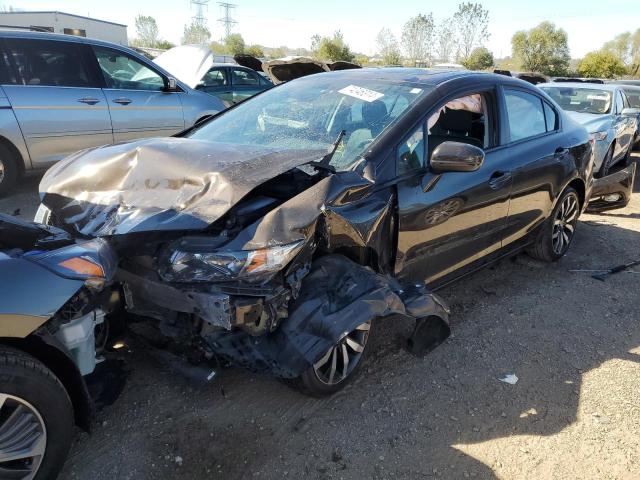 HONDA CIVIC EXL 2014 with VIN 2HGFB2F91EH519777 - Photo from auction