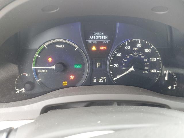 Photo 9 from auction – 2011 LEXUS RX 450H with VIN JTJBC1BA0B2037503