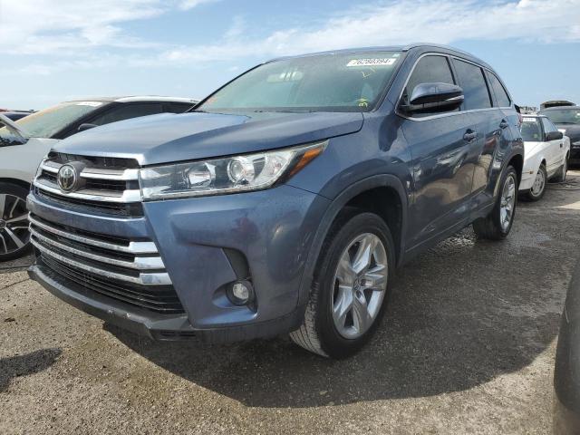 TOYOTA HIGHLANDER 2019 with VIN 5TDYZRFH9KS329242 - Photo from auction
