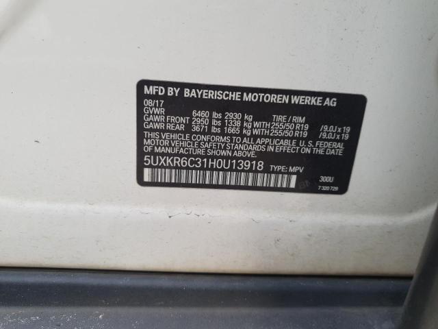 Photo 14 from auction – 2017 BMW X5 XDRIVE5 with VIN 5UXKR6C31H0U13918