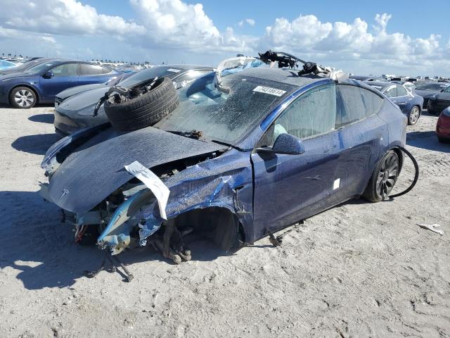 TESLA MODEL Y 2023 with VIN 7SAYGDEF5PF863801 - Photo from auction