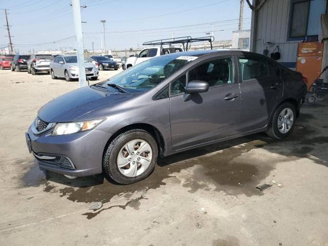 Photo 1 from auction – 2015 HONDA CIVIC LX with VIN 2HGFB2F57FH539918