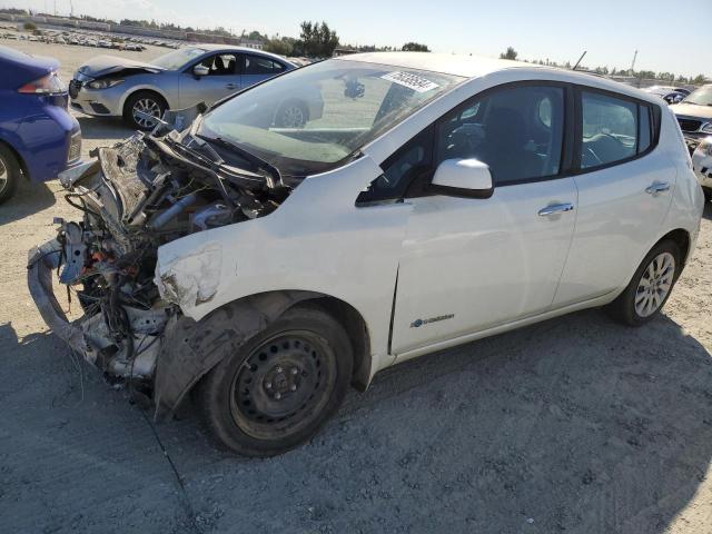 NISSAN LEAF S 2017 with VIN 1N4BZ0CP8HC300599 - Photo from auction